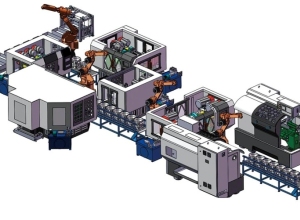 電機殼專(zhuan)機輸送流(liú)水線